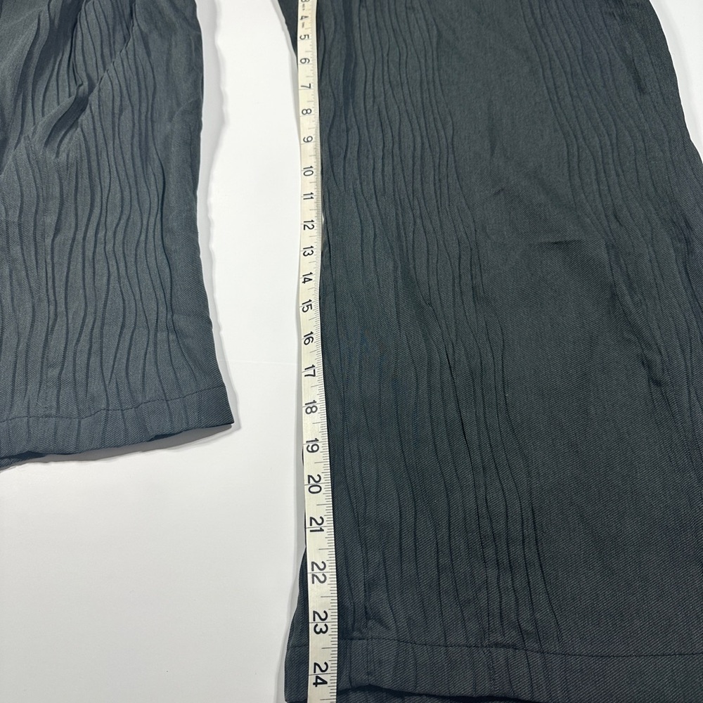 Woman’s Blanque Textured Wide Leg Pants Size 1​​​ - Picture 2 of 8